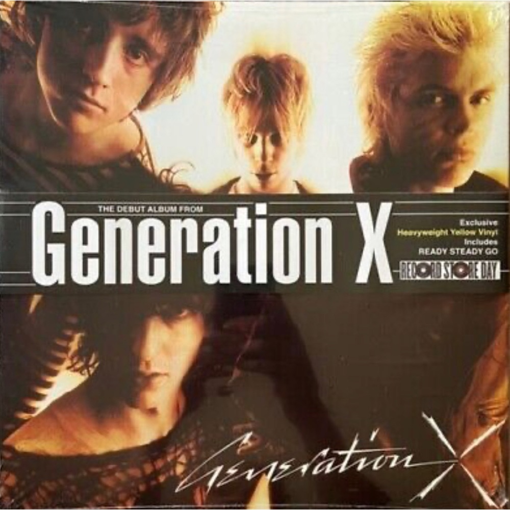 Generation X - Debut Album - RSD 2023 Exclusive Yellow Vinyl New Mint SEALED !!